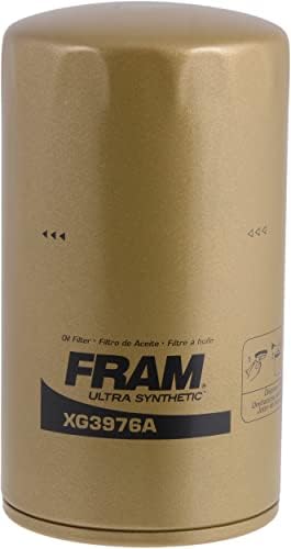 Fram Ultra Synthetic Automotive Filter Filter Oil, дизајниран за промени во синтетичко масло што трае до 20 килограми милји, XG3976A
