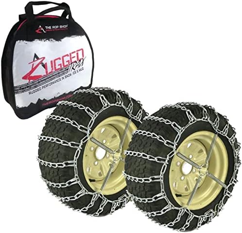 Продавницата РОП | 2 ланци на гуми за гуми и затегнувачи за затегнувачи за Arctic Cat Wildcat со гуми 25x12x12