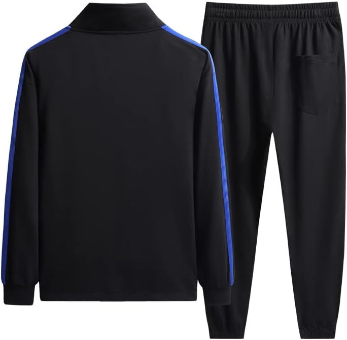 Tracksuit Set Men Autone Casual Sportswear Sweatshirt Sweatspants Zipper Cardigan со долги ракави Спортски костуми