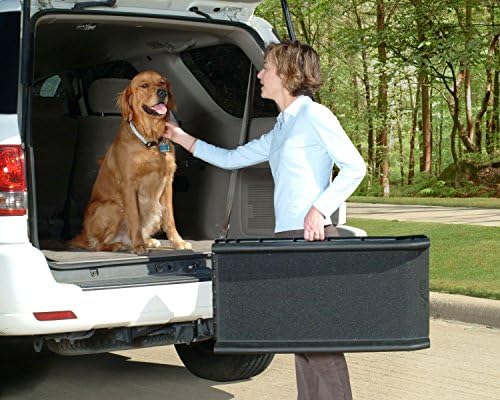 PetSafe Среќен Возење Преклопен Куче Рампа За Автомобили, Камиони, &засилувач; SUVs - 62 Инчен Преносни Миленичиња Рампа За