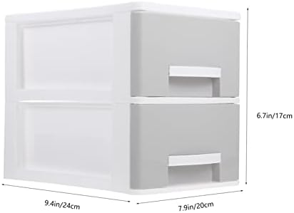 Зеродоко пластична фиока кутија за складирање Компактна фиока за редење канцеларија за складирање контејнер за складирање на кармин