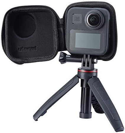 ЛИЧИФИТ Пренослива Торба За Складирање Камера Покријте Ја Кожата Водоотпорен Кафез За Заштита Од Тресење Против Тресење За Додатоци GoPro Max