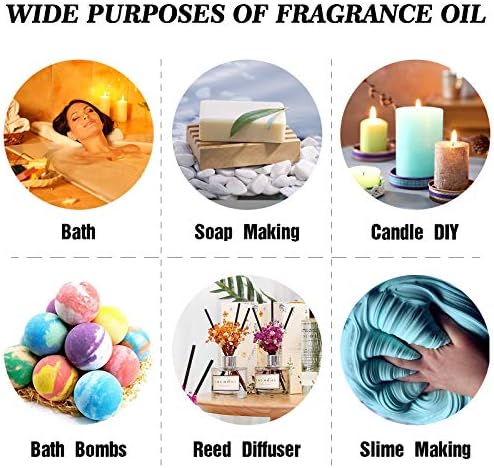 Есенцијално масло од мирис - Органски сет за мириси на мириси од 6 п.п.