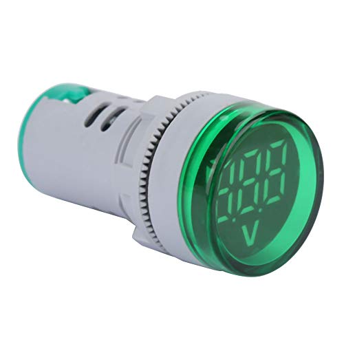 LED светло на сигналот LED волтметар, L25-204Y Дигитален дисплеј DC Индикатор за мерач на напон, тестер