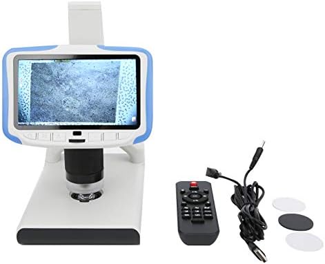 Дигитален Микроскоп волфронт со 5 инчен Дисплеј Со Голем Екран Прилагодлив Држач AD205 200X DC 5v Мегапиксели Соединение, Микроскоп