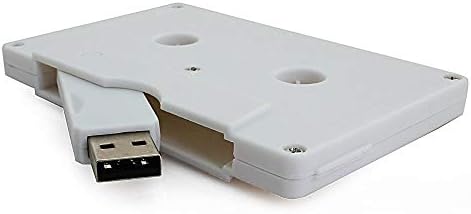 32GB USB 2.0 Флеш Диск Бела Касета Облик Меморија Стап Флеш Диск Pendrive Погон На Палецот Скок Диск U Диск