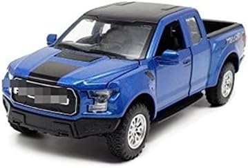 Скала модел на автомобили за пикап Форд Ф-150 пикап камиони со минијатурна легура на легури, метални подароци за возила 1:32 Пропорција