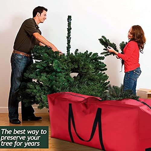 Сезонска / Божиќна Торба За Складирање Додатоци Јасно, за кутии со венци за складирање божиќ Чува Празнични Украси божиќно складирање За