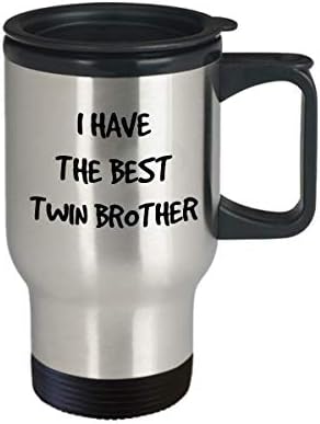 Имам Најдобар Брат Близнак Патување Кригла-Бела 11оз 15оз Керамички Чај Кафе Чаша-Совршен За Патување И Подароци