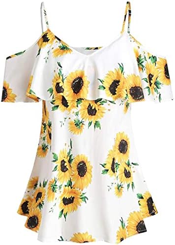 Маица со блуза за женска летна есенска облека за кратки ракави мода графичка блуза со блуза 0H 0H