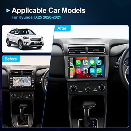 Камечо Автомобил Радио Глава Единица Андроид 11 За Hyundai IX25 Creta 2020 2021 Авторадио, 10 Екран На Допир Автомобил Стерео Со Carplay