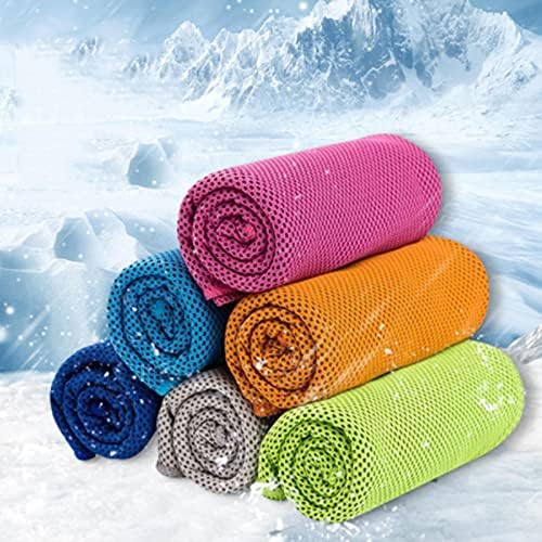 Пешкир за ладење, ледено ладно спортско пот -крпа за инстант олеснување со шише носење, мека ладна пешкир за пешкир за спортско тренингот