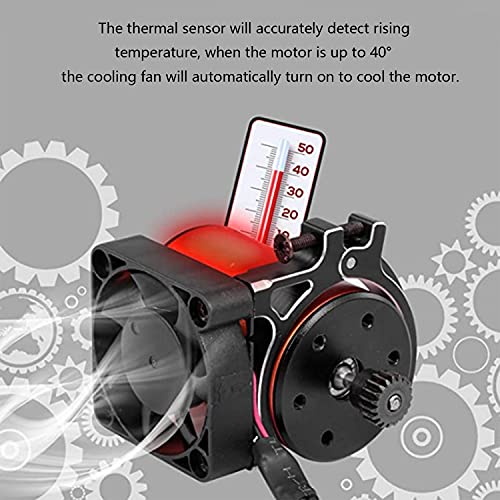 KWBRC 42mm RC мотор вентилатор RC ладење мотор мотор метал RC модел ладење вентилатор RC топлина мијалник RC електричен мијалник за