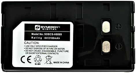 Синергија дигитална батерија за камера, компатибилна со Ricoh RHI8 камера, ултра висок капацитет, замена за батеријата Sony NP-55