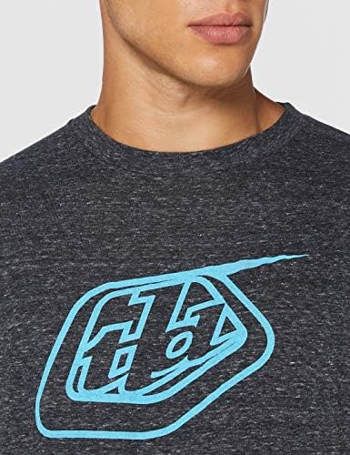 Троја Ли дизајнира кошула со кратки ракави со лого за мажи