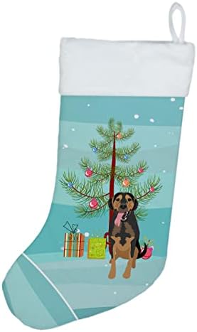 Богатства на Каролина WDK3144CS Rottweiler Black and Tan 4 Божиќно Божиќно порибување, камин виси чорапи Божиќна сезона забава