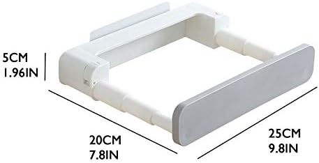 Облека за облека DBYLXMN со фиоки што можат да се повлечат-држач за држачи на држачот за складирање на држачот за држач за држач 2-во-1 монтиран