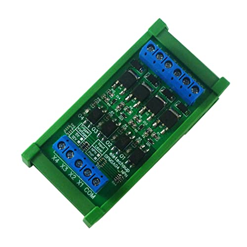 Eletechsup 4 CH 12V 24V PNP-NPN дигитална логика конвертор 5A MOS Solid State Relay PLC засилувач на сигнал за моторна реле