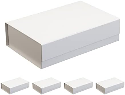 Cecobox 4pc мат склопувачки кутија со магнетски капак за пакување на подароци