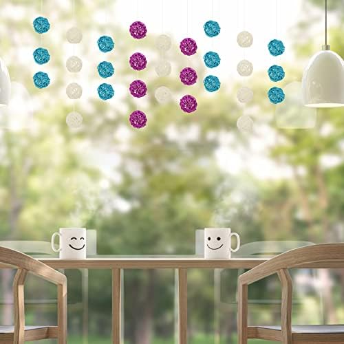 Канајт за џвакање Фото играчки чинија светла градина плетена забава во боја занаетчиски декорации Декоративни реквизити природни простории