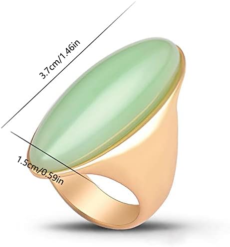 2023 година Нов метал ладен прстен Ретро европски женски повеќебојни американски кристални прстенести прстени и ветерни прстени и најниски прстени