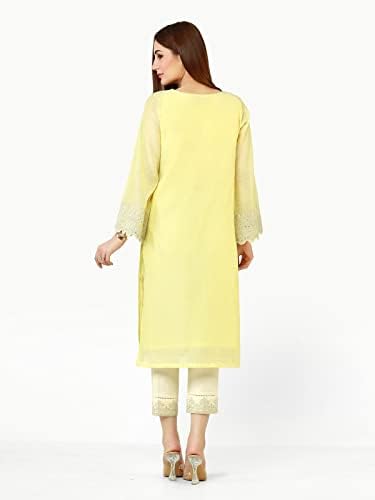 Edenените на Едероб се подготвени да носат зашиени извезени камез - пакистански индиски фустани за жени - дами 1 компјутери