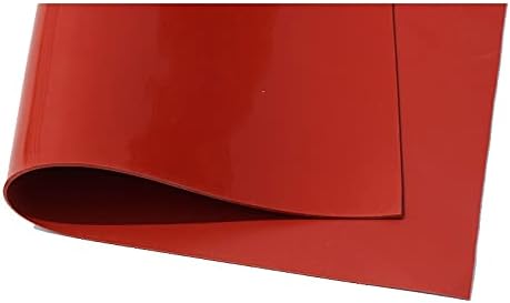 Силиконски гумен лист со големина 50x50cm, дебелина 1/1,5/2/3/4/5 мм црвена или црна боја гума гума запечатување запечатување за запечатување