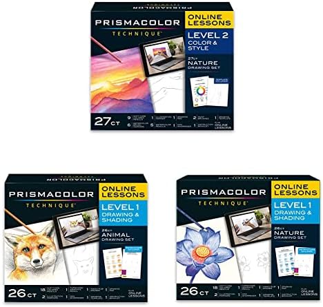 Техника PrismAcolor, Уметнички материјали и лекции за дигитална уметност и техника Prismacolor, уметнички материјали со сет на дигитални