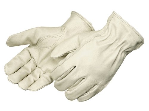 Слободна ракавица и безбедност 7017S стандардна жито од кожена кожа на ракавици со палецот на клучот, мали