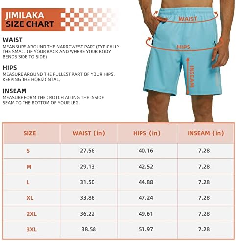 Атлетски шорцеви за машка 7 -та година од 7 -тите години, бргу суво вежбање шорцеви за лесни тренинзи за пешачење во кошаркарски спортски
