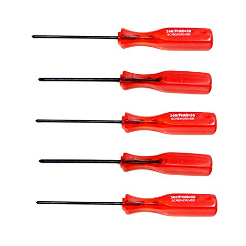 Riorand 5x Triwing Trigram Screw Driver Tool за Nintendo Wii, NDS, NDSL, DS Lite, GBA, Gameboy Advance