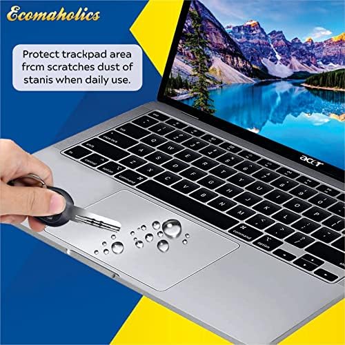 Ecomaholics Trackpad Заштитник За HP ProBook 455 G9 15.6 инчен Лаптоп Рампа За Допир Капак Со Јасна Мат Финиш Анти-Гребење Анти-Вода
