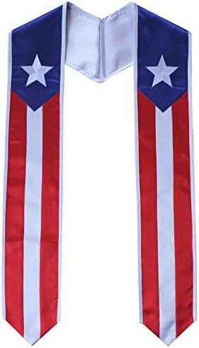 Порторико И Сад Комбо Знаме Дипломирањето Појас Украл Земја Гордост
