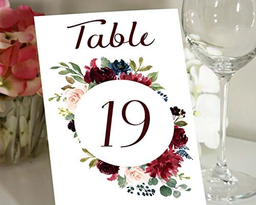 Дарлинг сувенир двострана печата за цвеќиња со цветни табели, свадба прием за свадба Декоративни табели Топ картички-4 x 6