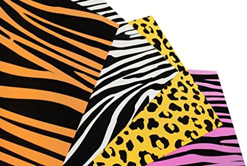Креативни раце од фибер-занаетчиски Sm'art-Леопард печатење 11 ”X17” лист од пена-дебелина од 2мм-уметност и занаетчиство-Не е потребно