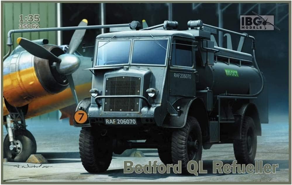 IBG PB35062 1/35 Британски воздухопловни сили Бедфорд QL 3 тон 4 тркала погон Камион Пластичен модел