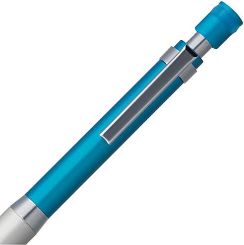 Uni Kuru Toga со висока оценка на автоматско олово ротација 0,3мм механички молив, сино тело