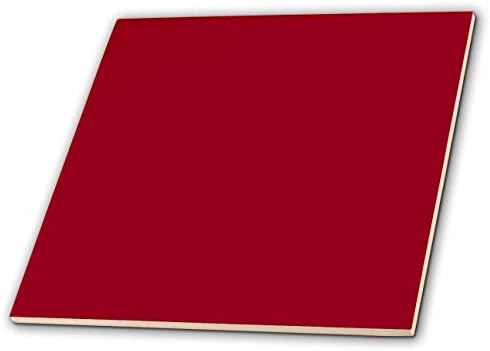3Drose CT_39326_1 Длабоки романтични црвени бои за уметност керамичка плочка, 4-инчи
