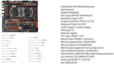 Intel Xeon Dual CPU 2xe5-2699 Pro Max @3.6Ghz, 36Core 72threads, 16GB RAM меморија, 8 GB SZMZ/Hunanzhi/MllSe/Rx 580 GPU графики, 240 GB