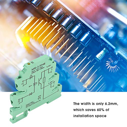 Влез 3.3VDC излез 3-48VDC Ултра тенок фотоелектричен спојник Изолиран PLC реле модул