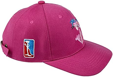 Калеид Пантер глава 3 Snapback Бејзбол капа везена спортска отворено прилагодливо розово капаче