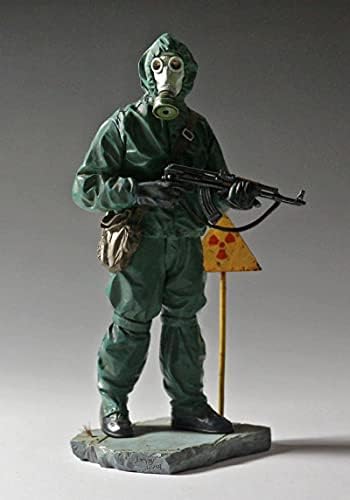 RISJC 1/16 120мм Втората светска војна, биолошки војник, смола од смола, во војник, необоен и необјавен комплет за минијатурни модели/A59139