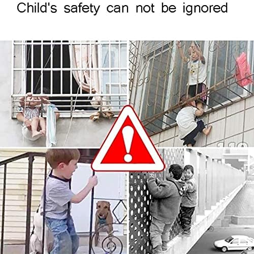 Нето за безбедност на деца AWSAD 6мм Дебелина на јажето игралиште најлон јаже карго јаже тешки мрежни мрежи за оградување декор, мрежен