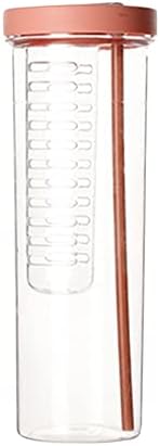 Xunion пластична чаша со слама вода со висока боја Студентска при рака чаша отпорна на висока температура пластична чаша со слама kc8