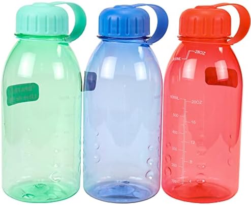 Занаетчиски готвач Изберете пластично шише со вода, капацитет од 28 унца, бојата може да варира
