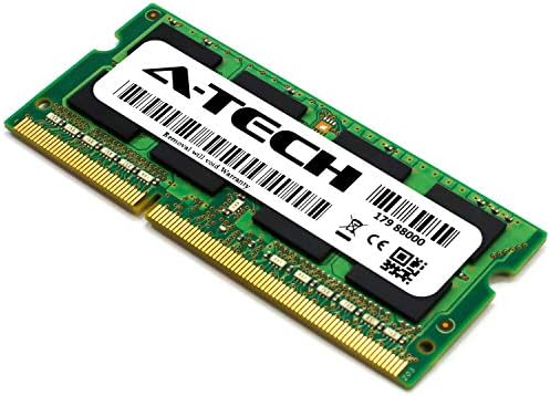 A-Tech 8 GB RAM меморија за синологија DiskStation DS216+II NAS | DDR3/DDR3L 1600MHz PC3L-12800 SODIMM 2RX8 1.35V 204-PIN Не-ECC Надградба на меморијата SO-DIMM