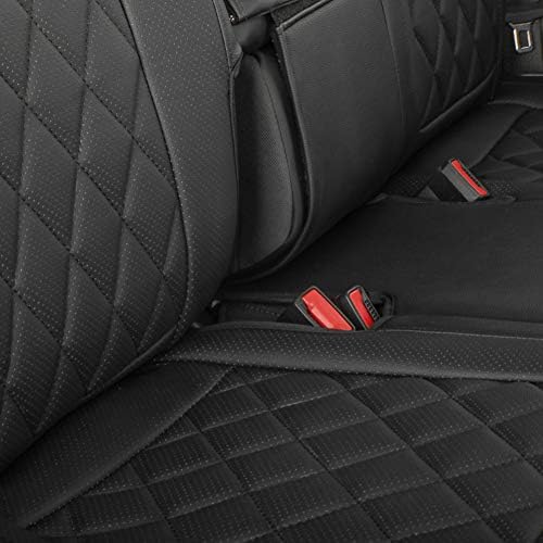 EKR Custom Fit Full Set Car Seat Covers за Select Chevy Malibu 2017 2018 2018 2019 2020 2021 2021 2022 - Leatherette