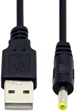 Cablecc 2pcs/многу 150cm 24AWG USB 2.0 Машки Тип-а ДО 5V DC 4. 0x1, 7mm Dc Моќ Круг Приклучок Кабел