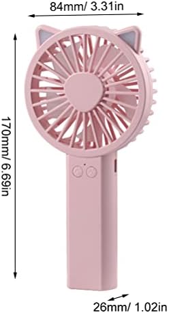 Багима рачен вентилатор 18 * 10 * 3 Преносен рачен вентилатор со вентилатор за полнење на фенерче за домови за отворено патување на