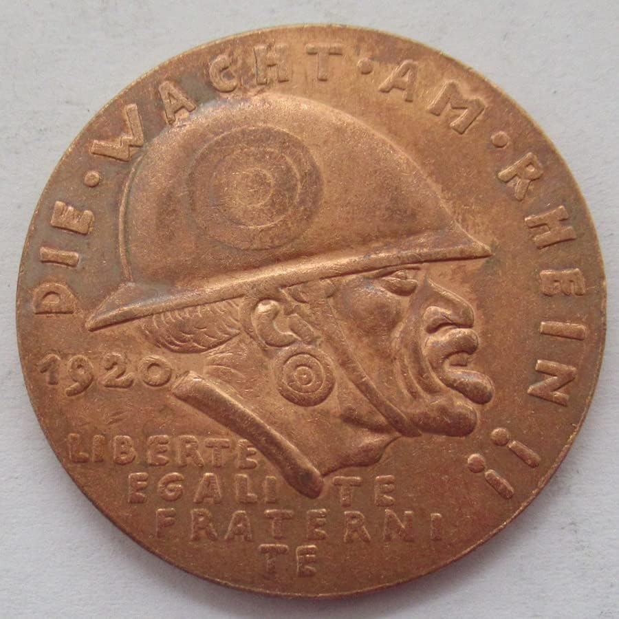 Германски Комеморативен 1920 Странски Копија Бакар Комеморативна Монета